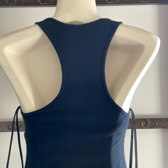 Club Monaco Maxi Muscle Shirt Back long and lean dress. - Picture 3 of 7